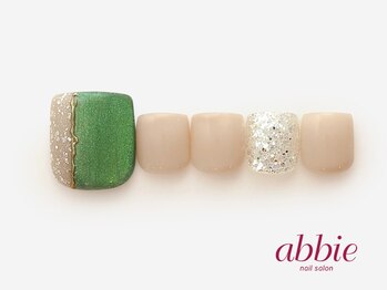 ネイルサロン アビー 宮益坂店(abbie)/グリーンマグネット ¥11308