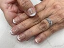 フレンチネイル　綺麗めネイル