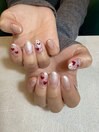 バレンタインネイル ハート