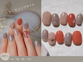 60種類から選ぶトレンドネイル