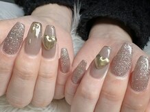 ルルエオノ(Lulu eono)/大人バレンタインネイル