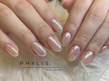 フィリス 横浜店(PHYLIS)/オーロラネイル　うるつやネイル