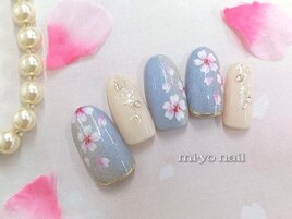 ★桜ネイル【定額￥9900(税込)】