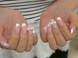 パールフレンチネイル