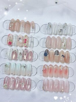 エリクサーネイル 長堀橋(Elixir Nail)/長堀橋限定ワンホンネイル♪