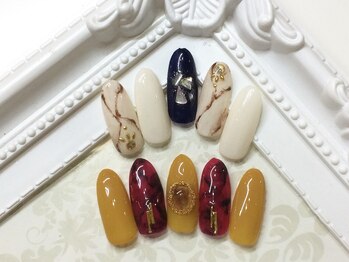 ティーエヌ 本厚木店/秋ネイル☆6500円税抜