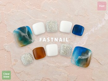ファストネイル ロコ 志免店(FASTNAIL LOCO)/フットジェルネイル　【11238】