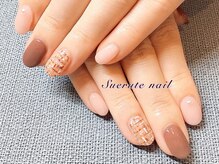 スエルテ ネイルサロン 北千住店/一度はやりたいツイ-ド ☆ ¥7000