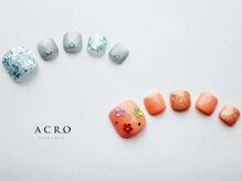 アクロネイル アンド アイ(ACRO NAIL&EYE)/2024 8月　フット定額1