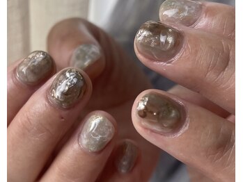 リノ 大阪本町店(lino)/ニュアンスネイル【8.27.s2】