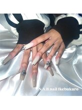 エヌエービー(N.A.B.)/海外風スクエアネイル
