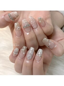 リッシュ ドゥ(RICHE deux)/アシメツイードデザイン