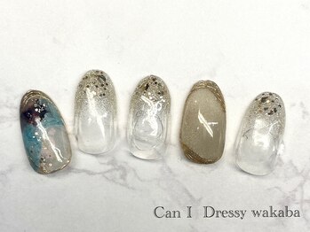 キャンアイドレッシー 若葉(Can I Dressy)/【選べる定額ネイル☆ ￥7150】