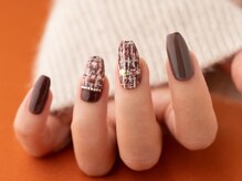 ヴァンネイル(VINGT NAIL nail&eye beauty)/ツイードネイル