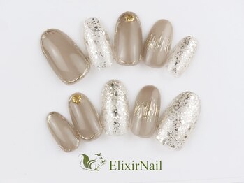 エリクサーネイル 神田(Elixir Nail)/シンプル / クーポン使用