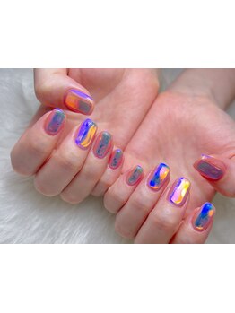 手描きアートが得意なサロン