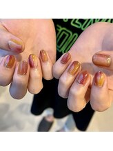 リファインネイル(refinenail)/もやもやグラデーションネイル