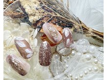 ジュアール(JuAR)/ニュアンスフラワーネイル