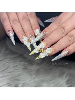 トータルビューティーサロン クレアクチュール(CREA COUTURE)/scalp / 3Dフラワー