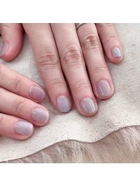 2本アートnail