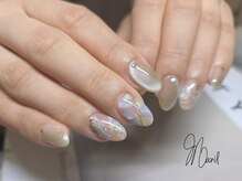 マニル アンド ネトラ(manil & netola)/大理石ネイルニュアンスネイル
