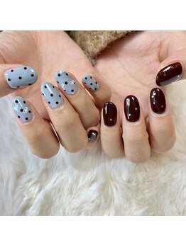 リファインネイル(refinenail)/ちぐはぐネイル/持ち込み