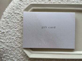 シャルール(Chaleur)/ギフトカードご用意しています＊
