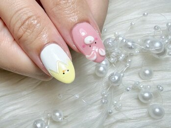 ジョアアンジェ 福島店(joieange)/イースター/3Dアート/うさぎ