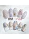 エストラッシュアンドネイル 銀座店(est lash&nail)の写真/お仕事柄爪を長く出来ない方/丸爪/短い爪でも楽しめる可愛いデザインを豊富にご用意☆パラジェル変更無料!