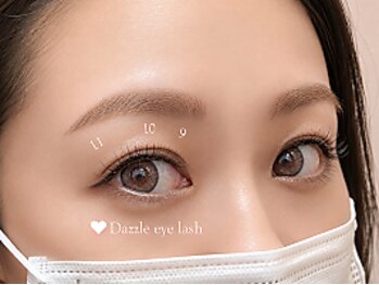 ダズルアイラッシュ 綾瀬(Dazzle eyelash)/LED シングル 120本