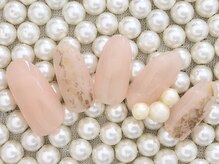ムーネイル(mou nail)/コットンパールでコロンちゃん