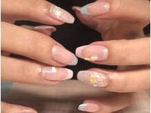 リュエル(RUELLE)/オーロラフィルム◇ビーズネイル