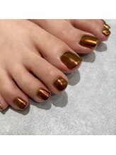 ヴィヴィアンビューティ ネイルアンドアイ Viviean Beauty Nail & Eye/ミラーフットネイル