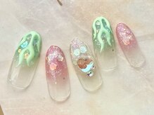 ターラ(Tara)/ゆめかわファイヤーネイル