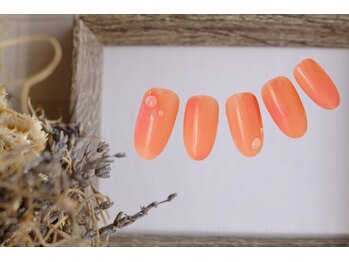 ファストネイル なんばウォーク店(FAST NAIL)/夏ネイル 自爪風 【11219】