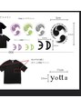 ソールウタ 旭神店(so'l/uta)&nbsp;オリジナルアパレルブランド「yotta」のデザイン制作