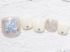 フット手書きリボン9860yen