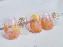 ネイルフロンティア 吉祥寺(NAIL FRONTIER)/手描きもみじネイル8980円～