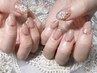 【Hand】Kianaフラワーネイル