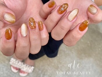 アテ(ate)/春フラワーネイル