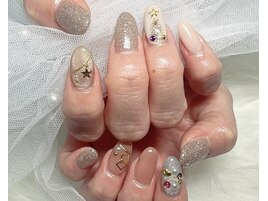 クリスマスネイル/アート/パーツ