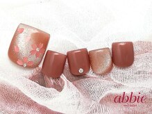 ネイルサロン アビー グランデュオ蒲田店(abbie)/【桜ネイルフット2025】￥11077