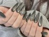 《Hand》スカルプ ミラー/オーロラ/マグネット 11000円