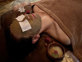 ロンロネ(ronronner)の写真/アーユルヴェーダ式オーガニックフェイシャル。100％ナチュラルな素材にこだわり敏感肌の方にもおすすめ◎