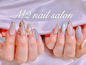エムズ ネイルサロン(M2)/マグネットミラーフラワー