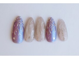 花火ネイル