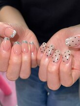 ウズ 和歌山店(UZU)/ガラスフレンチネイル