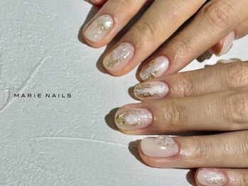 マリーネイルズ 表参道店(MARIE NAILS)/定額￥9,900 ニュアンス 1116b