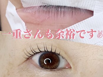 エースラッシュエヌ(A/N)/一重さんのまつげパーマ!