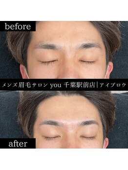 ユー 千葉駅前店(you)/メンズ眉毛/メンズ眉/千葉駅